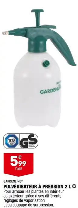 ALDI Gardenline pulvérisateur à pression 2 l offre