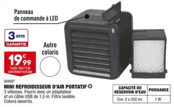 ALDI Mini refroidisseur d’air portatif offre