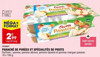 ALDI Fruima panaché de purées et spécialités de fruits offre