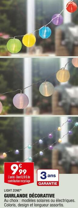 ALDI Guirlande décorative offre