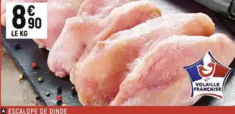 Spar Escalope de dinde offre