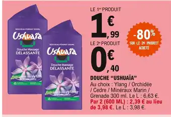 E.Leclerc Douche Ushuaïa offre