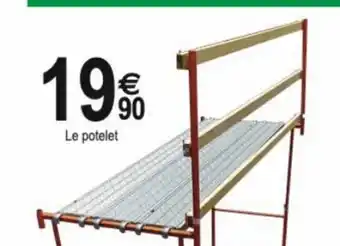 Potelet Garde Corps Pour Tréteaux