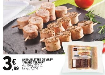 E.Leclerc Andouillettes de Vire Amand Terroir offre
