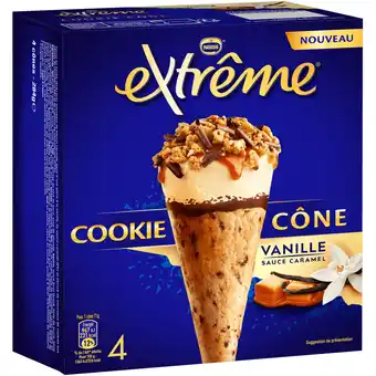 Cookie cône extrême nestlé