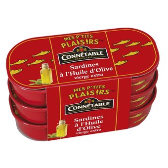 Auchan Sardines à l'huile d'olive connétable offre
