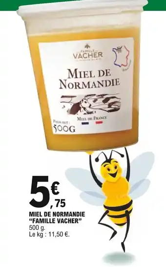 E.Leclerc Famille Vacher Miel de Normandie offre