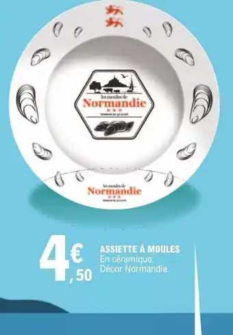E.Leclerc Assiette à Moules offre