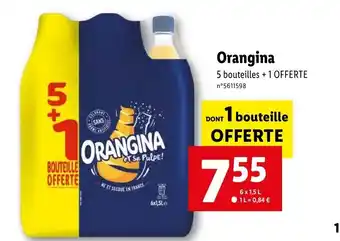 Lidl Orangina offre