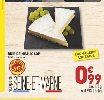 Grand Frais Brie De Meaux Aop offre