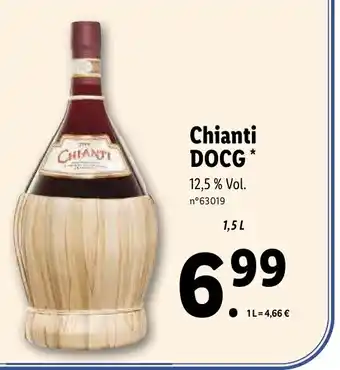 Lidl Chianti docg offre