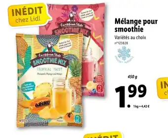 Lidl Mélange pour smoothie offre