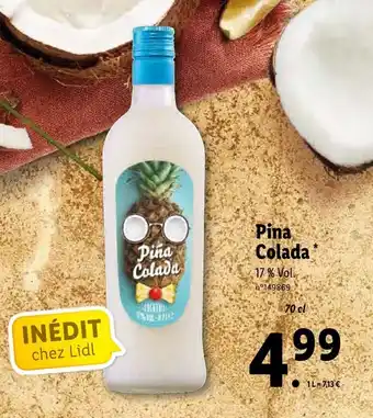 Lidl Pina colada offre