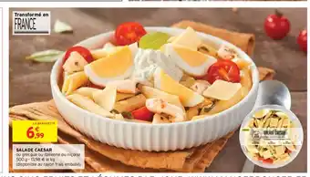 Intermarché Salade Caesar offre