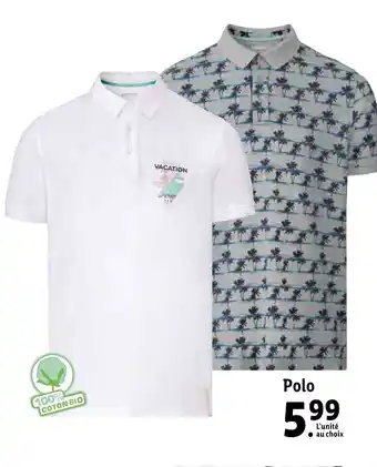Lidl Polo offre