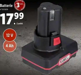 Lidl Batterie offre