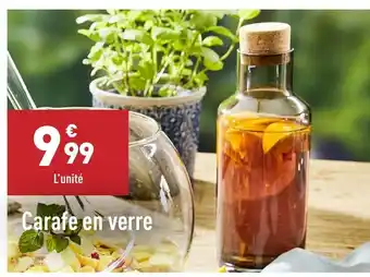 ALDI Carafe En Verre offre