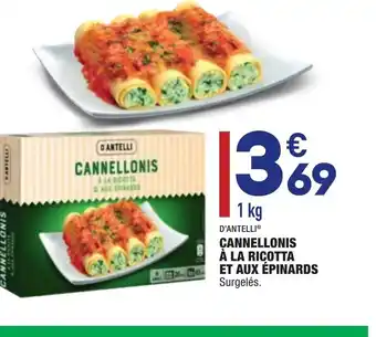 ALDI Cannellonis à La Ricotta offre