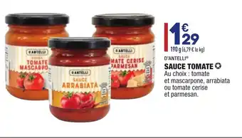 ALDI Sauce Tomate offre