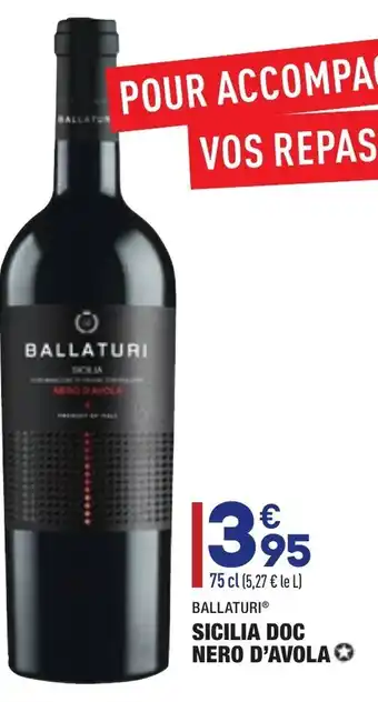 Sicilia Doc Nero D'Avola