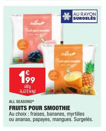 ALDI Fruits Pour Smoothie offre