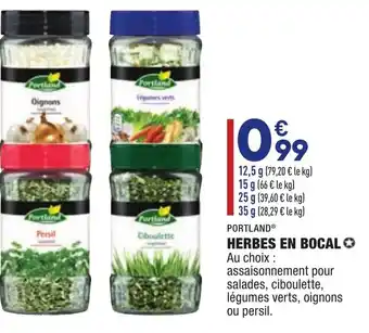 ALDI Herbes En Bocal offre