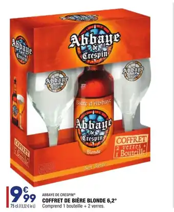 ALDI Coffret De Bière Blonde offre