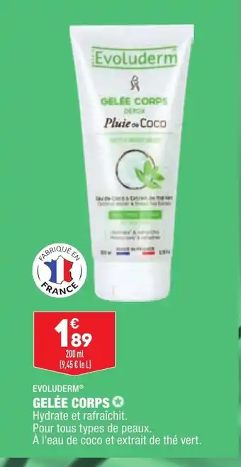 ALDI Gelée Corps offre