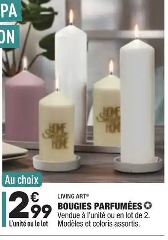 ALDI Bougies Parfumées offre