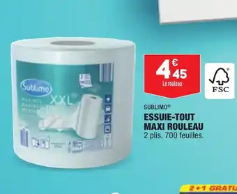 ALDI Essuie-Tout Maxi Rouleau offre