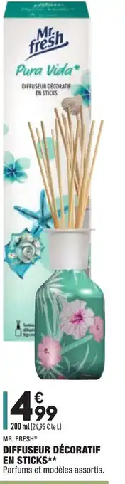 ALDI Diffuseur Décoratif En Sticks offre