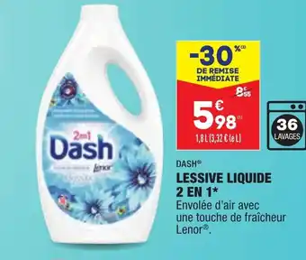 ALDI Lessive Liquide 2 en 1 offre