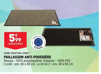 Paillason Anti-Poussière