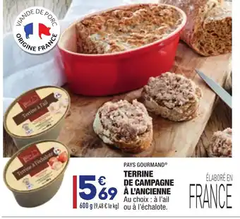 ALDI Terrine De Campagne offre