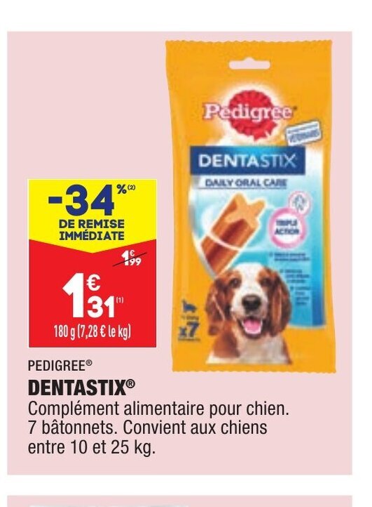 Promo Dentastix chez ALDI