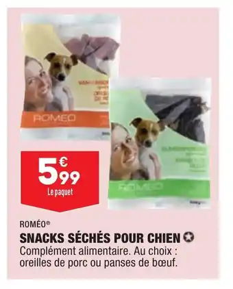 ALDI Snacks Séchés Pour Chien offre