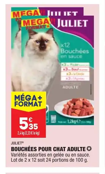 ALDI Bouchées Pour Chat Adulte offre