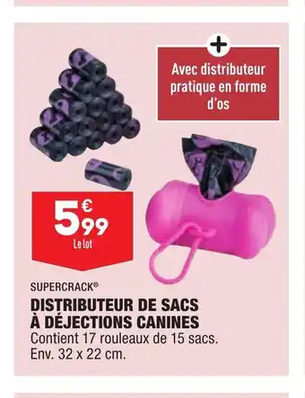 ALDI Distributeur De Sacs À Déjections Canines offre