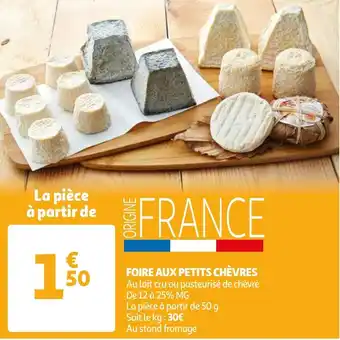 Auchan Foire Aux Petits Chèvres offre