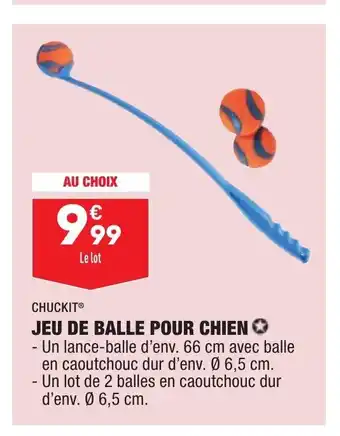 ALDI JeuDe Balle Pour Chien offre