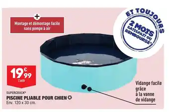 ALDI Piscine Pliable Pour Chien offre