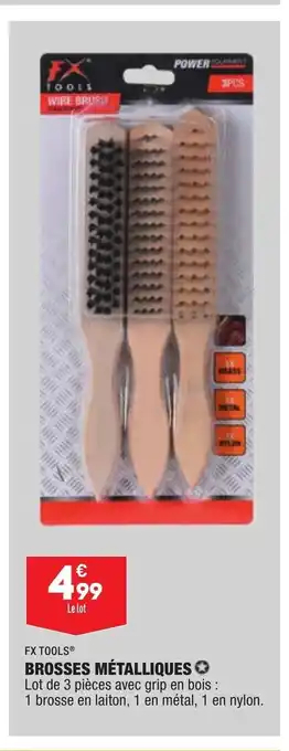 ALDI Brosses Méralliques offre