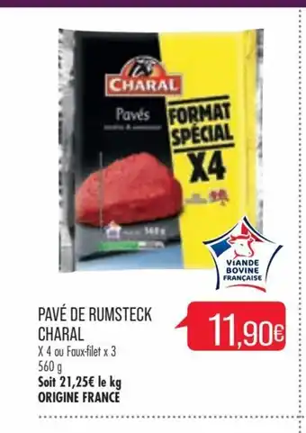 Match Pavé De Rumsteck Charal offre