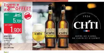 Match Bière Ch'to offre