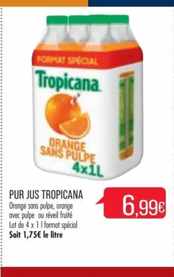 Match Pur Jus Tropicana offre
