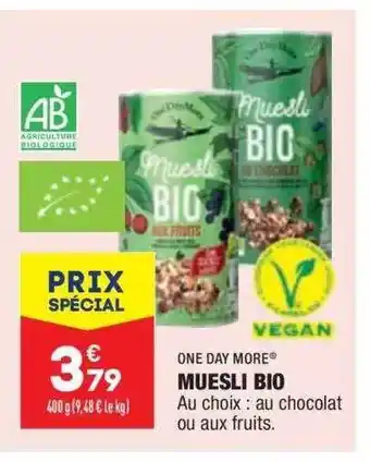 ALDI Muesli Bio One Day More offre