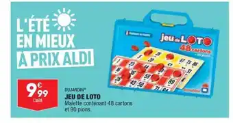 ALDI Jeu De Loto Dujardin® offre