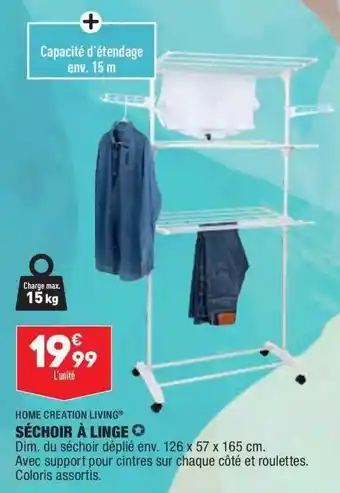 ALDI Séchoir à Linge Home Creation Living® offre