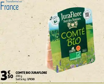 Auchan Comte Bio Juraflore offre