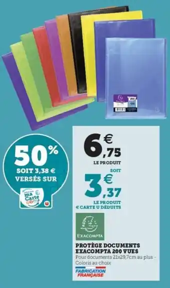 Protège documents ekacompta 200 vues